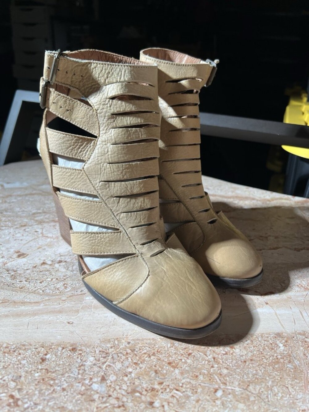 Free People Hayes Ankle Strap Heeled Sandals Women’s EU 38